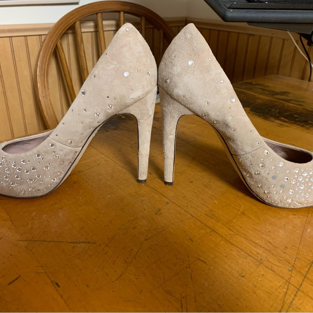 💋Vince Camuto Suede Pump Blush 7.5 - Picture 7 of 15
